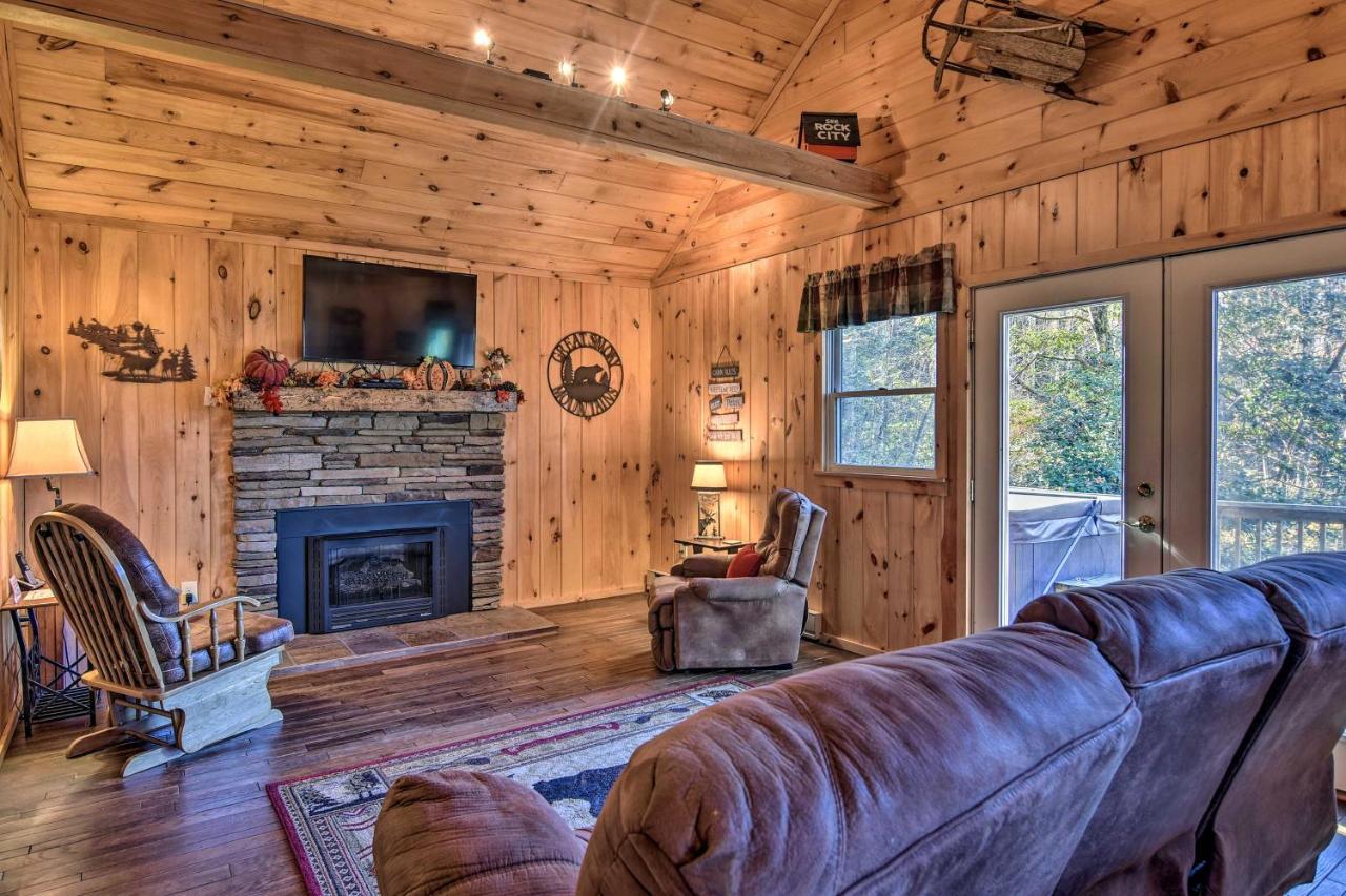 Natures Retreat With Hot Tub 7 Mi To Bryson City Whittier Exteriér fotografie